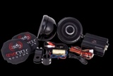 Мотоциклетная музыкальная система с классическими черными колонками «UNiQ Cycle Sounds® Dark Classic Edition™»